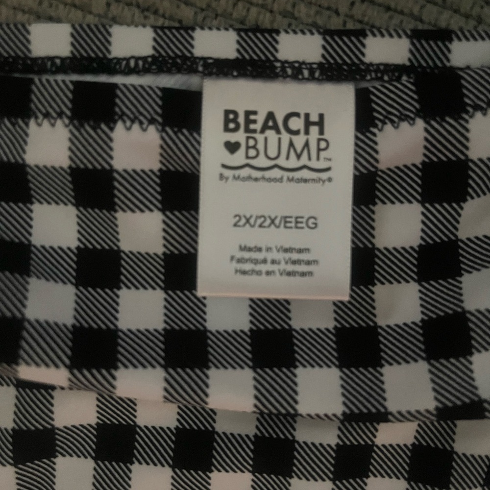 NWT Beach Bump Houndstooth 2XL Bikini Bottoms and Top. Make me an offer. 🤗 - Picture 5 of 15
